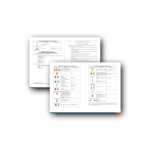 ADR instructions in writing