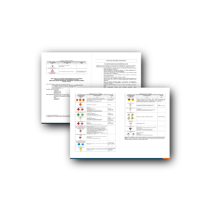 ADR Instructions in Writing – Finnish, A4, Laminated (10pcs)