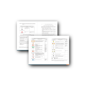 ADR Instructions in Writing – Greek, A4, Laminated (10pcs)