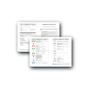 ADR Instructions in Writing – Italian, A4, Laminated (10pcs)