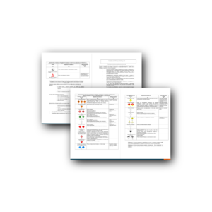 ADR Instructions in Writing – Macedonian, A4, Laminated (10pcs)