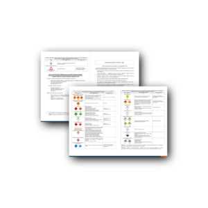 ADR Instructions in Writing – Polish, A4, Laminated (10pcs)