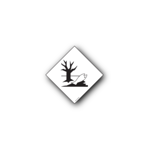 Marine Pollutant Mark - Self-Adhesive, PVC, 100x100mm (100pcs)