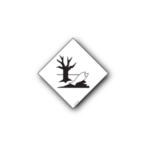 Marine Pollutant Mark - Self-Adhesive, PVC, 250x250mm (1pc)