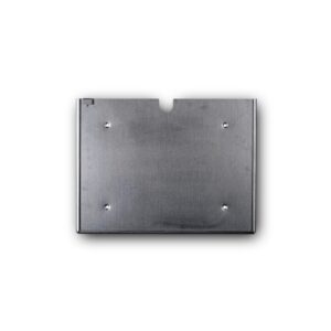 Orange Warning Plate Holder - Aluminium, 400x300mm (1pc)