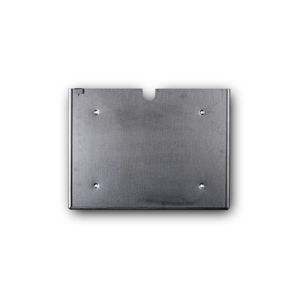 Orange Warning Plate Holder - Aluminium, 400x300mm (1pc)